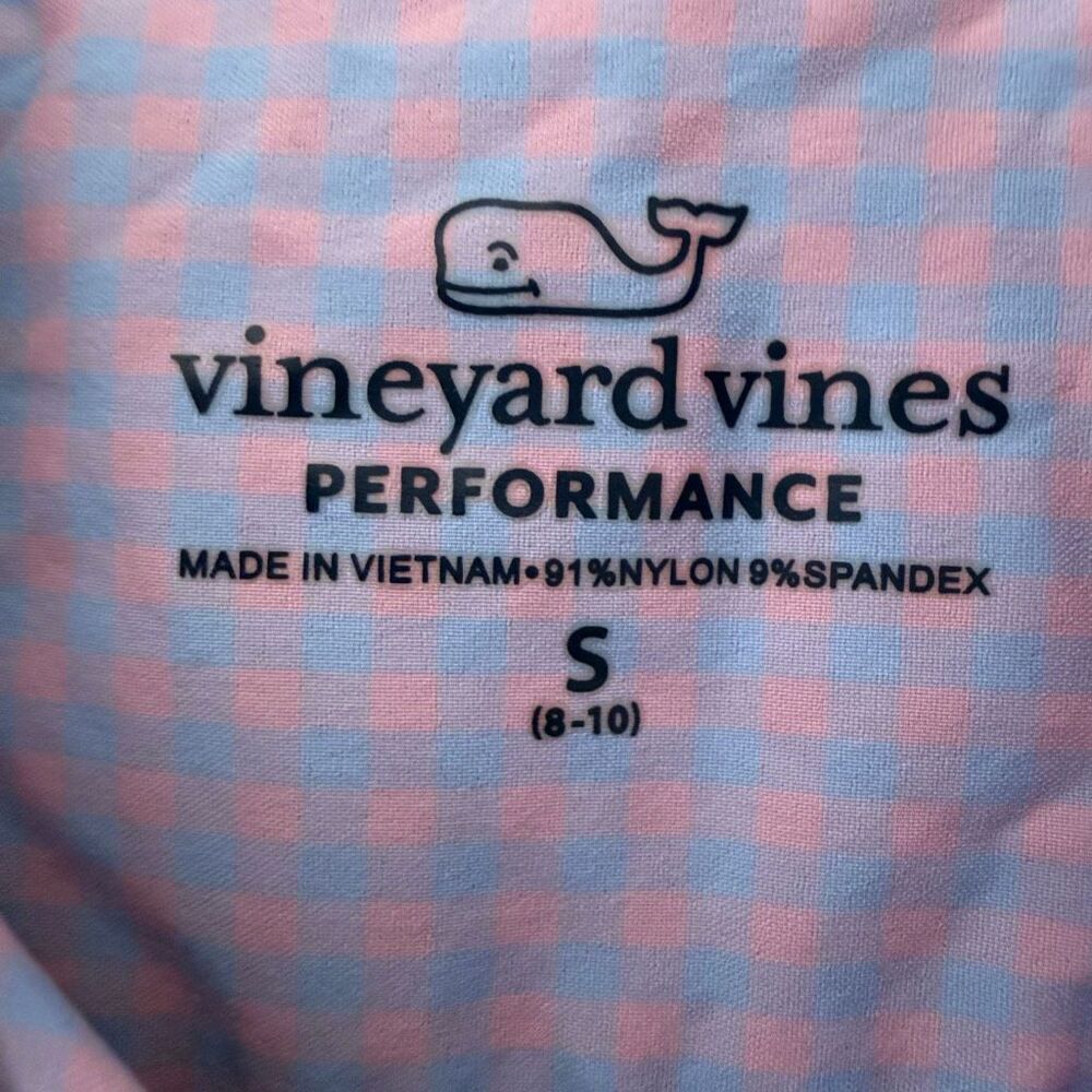 Vineyard Vines Boys' Performance Featherweight Shirt Size 8-10